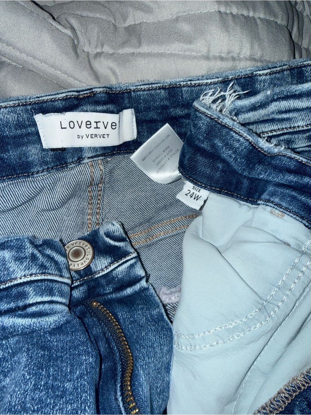 Lovervet High-Rise Blue Denim Jeans - 24W